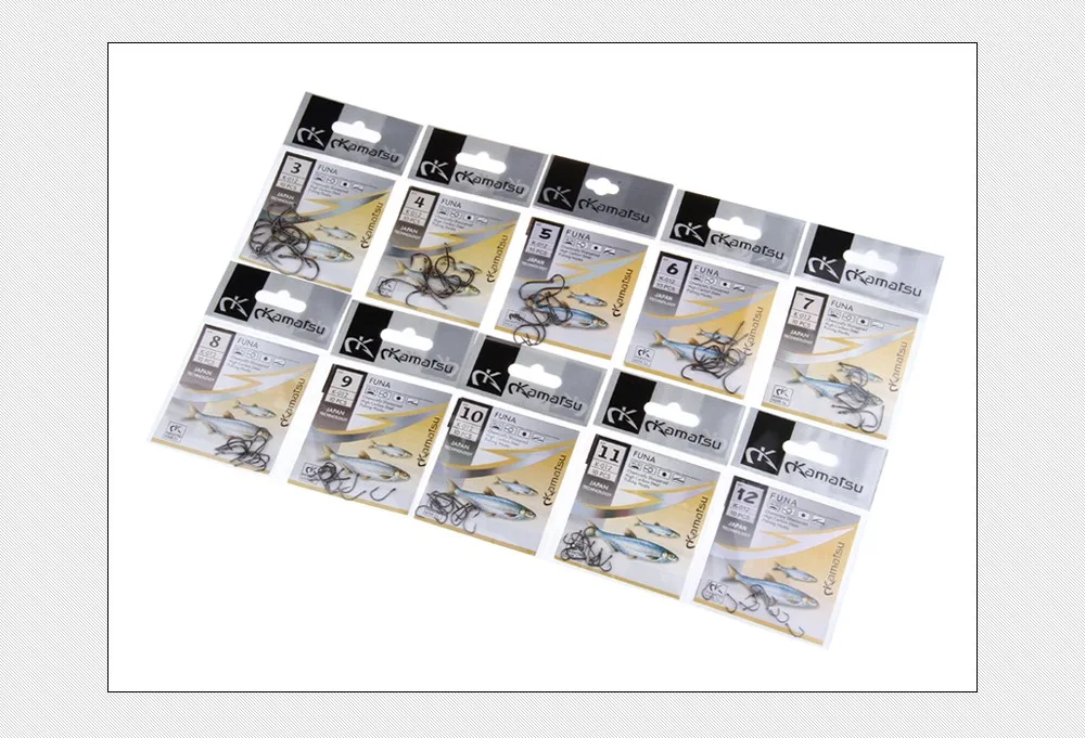 FISH KING 50 шт./лот FUNA Size3-Size12 рыболовный Mustad колючий крючок из японии крючки джиг Карп Фидер Anzol рыболовные снасти