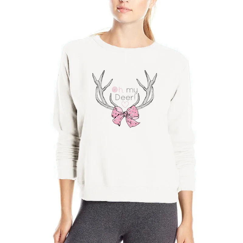 Красивые женские толстовки Oh my deer Женский свитшот Женская Толстовка Оверсайз в