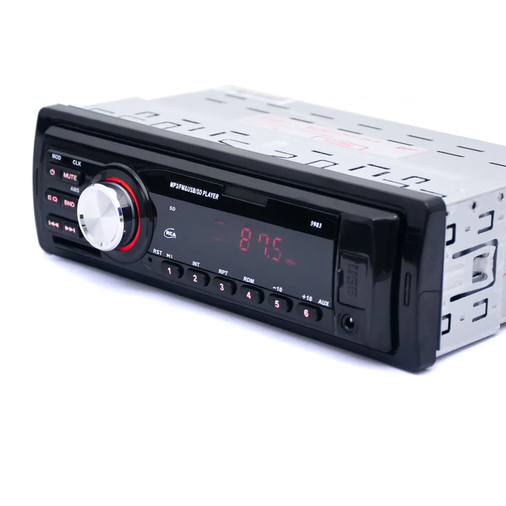 Автомобильный стерео аудио вход Aux FM приемник SD USB MP3 радио плеер 5 9|Портативные