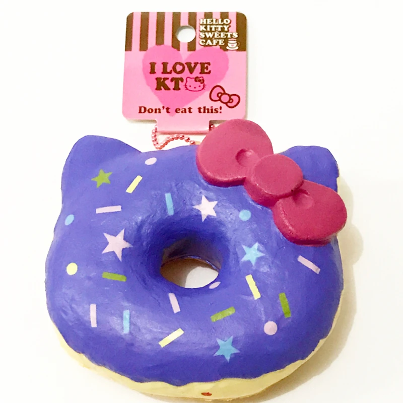 Оригинальный ЯПОНИЯ sanrio hellokitty пончик кавайный мягкий мягкие детские игрушки