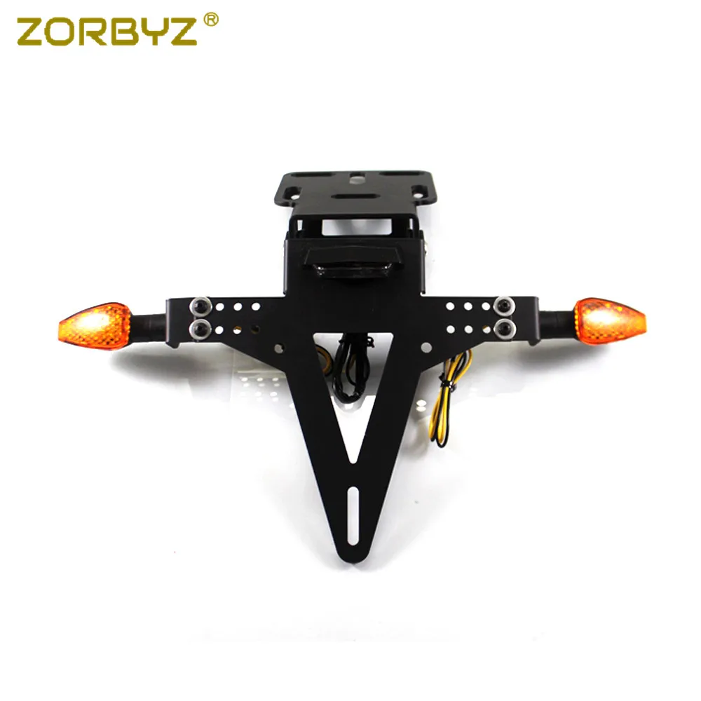 ZORBYZ 1 комплект черный задний фонарь для мотоцикла держатель кронштейна указателя