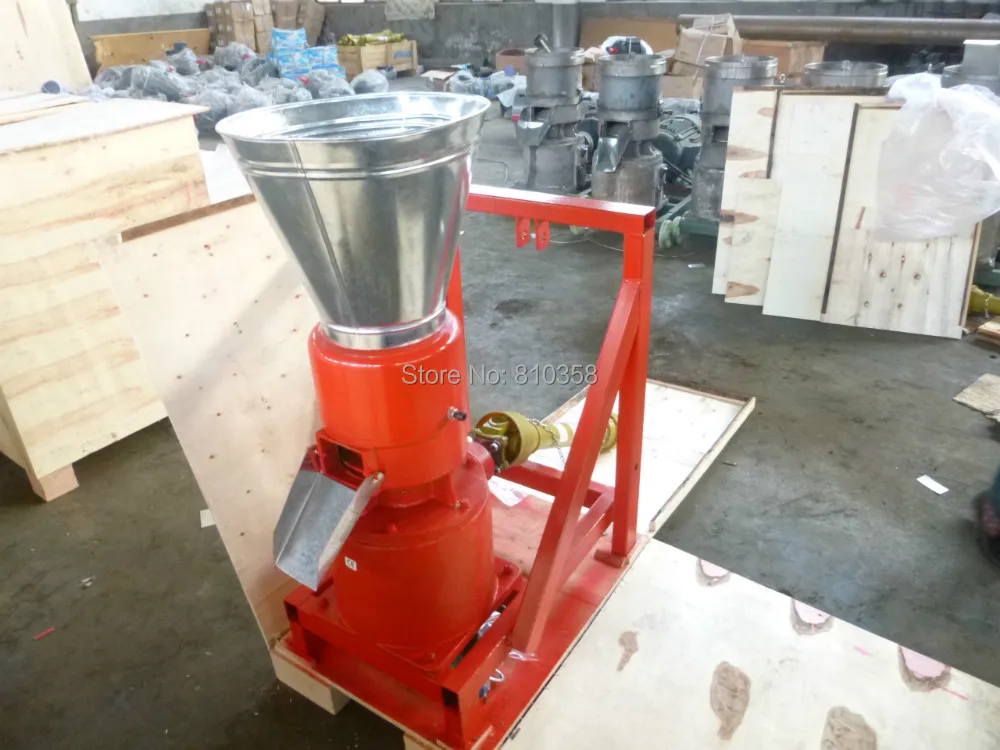

KL229PTO 3 roller driveing die static wood pellet mill for fuel in winter