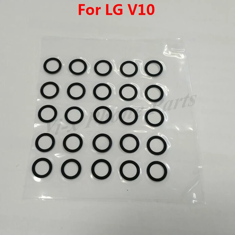 

10PCS/lot Back Rear Camera Lens Glass Cover with Adhesive Tape for LG v10 Replacement Parts