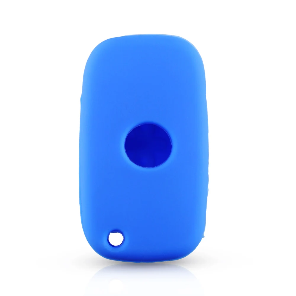 Силиконовый резиновый чехол KEYYOU для автомобильного ключа Mercedes Benz Smart City Renault Clio