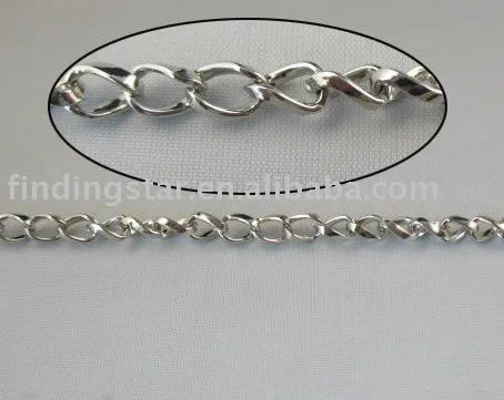 

FREE SHIPPING 4 Meters Curb Metal Chain 7x4.5mm M18601