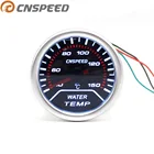 Автомобильный измеритель температуры воды CNSPEED, LED дисплей 2 дюйма, 52 мм, 12 В, 40-150 C, с датчиком NPT18