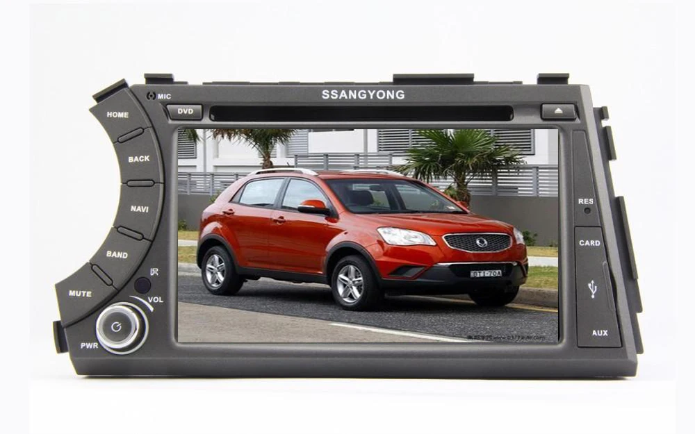 2 din для Ssangyong Kyron Actyon радио/стерео/видео плеер автомобильный dvd gps навигация с