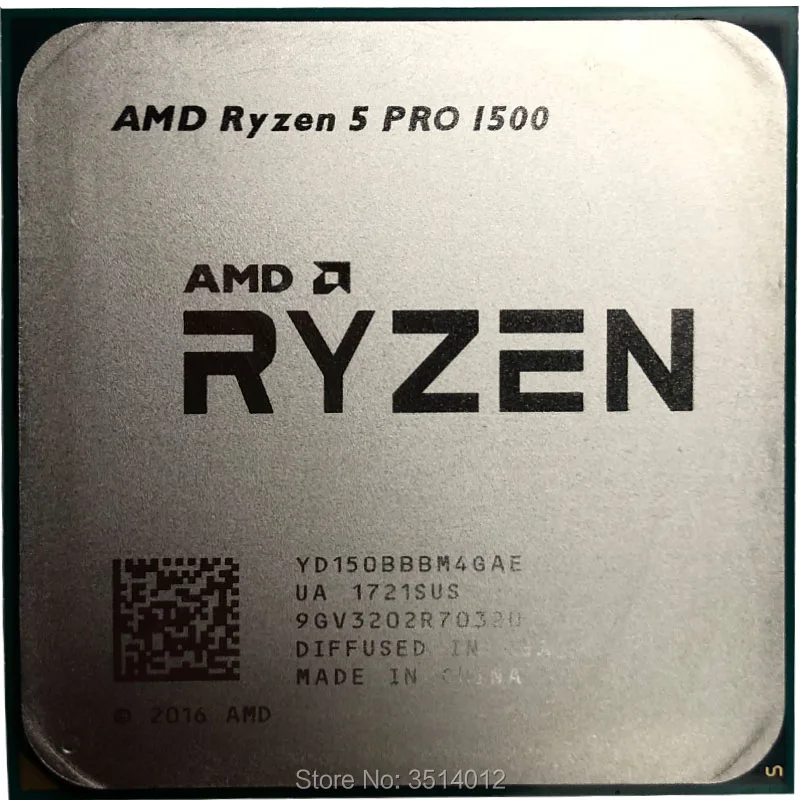 Четырехъядерный процессор AMD Ryzen 5 PRO 1500 R5 3 GHz YD150BBBM4GAE Socket AM4|Процессоры| |