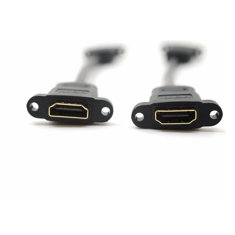 HDMI Женский к Кабель адаптер удлинитель 1080P 3D женскому удлинителю с винтовым