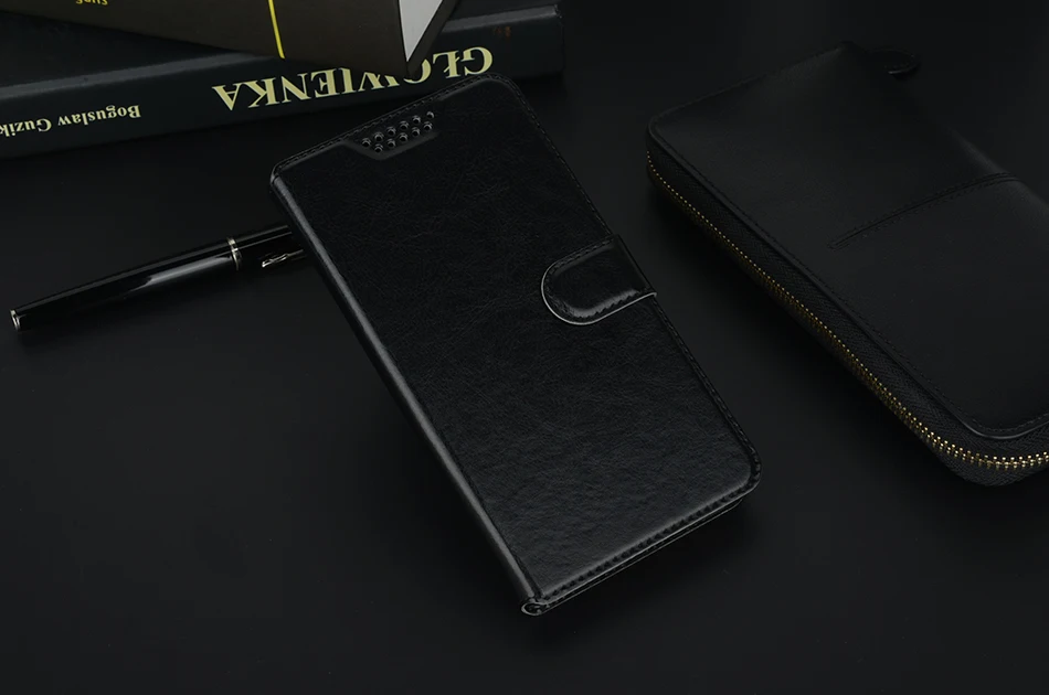 Кожаный мягкий чехол для Samsung Galaxy A02S / M02S/F02S чехлы A2 Core флип-подставка бумажник |
