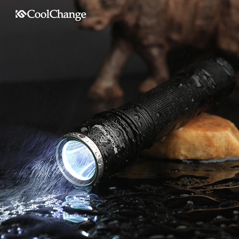 CoolChange велосипедный светильник водонепроницаемый флэш передняя фара для