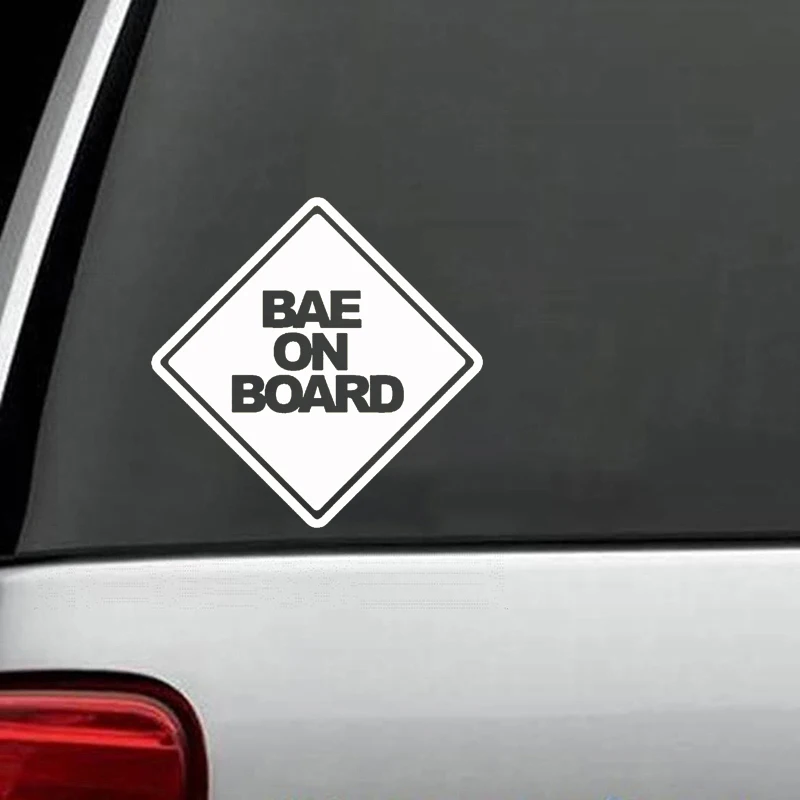 Наклейка на доску для Bae забавная наклейка переднее окно гоночного