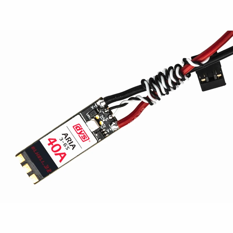 DYS Aria BLHeli_32bit 40A ESC 3-6S BLHeli_32 Dshot1200 Built-in Current Meter for RC MultiRotor FPV Racing Drone | Игрушки и хобби