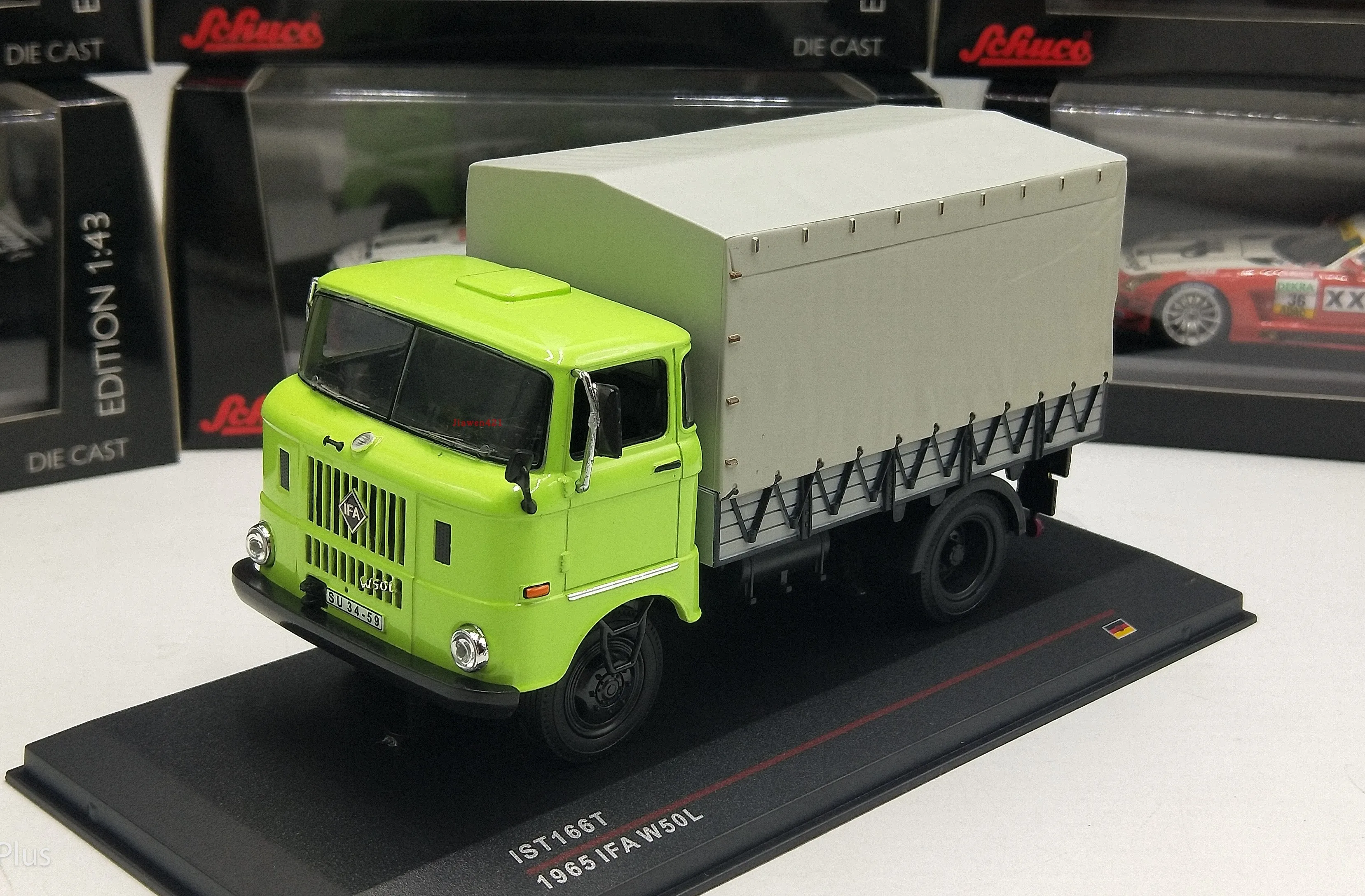 Ist модель 1:43 IFA W50L 1965 грузовик бутик сплав автомобиль игрушки для детей Детские игрушки Модель оригинальная посылка