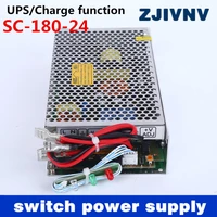 new 180w 24v 6 5a universal ac upscharge function monitor switching power supply input 110220v 24v battery charger 24vdc