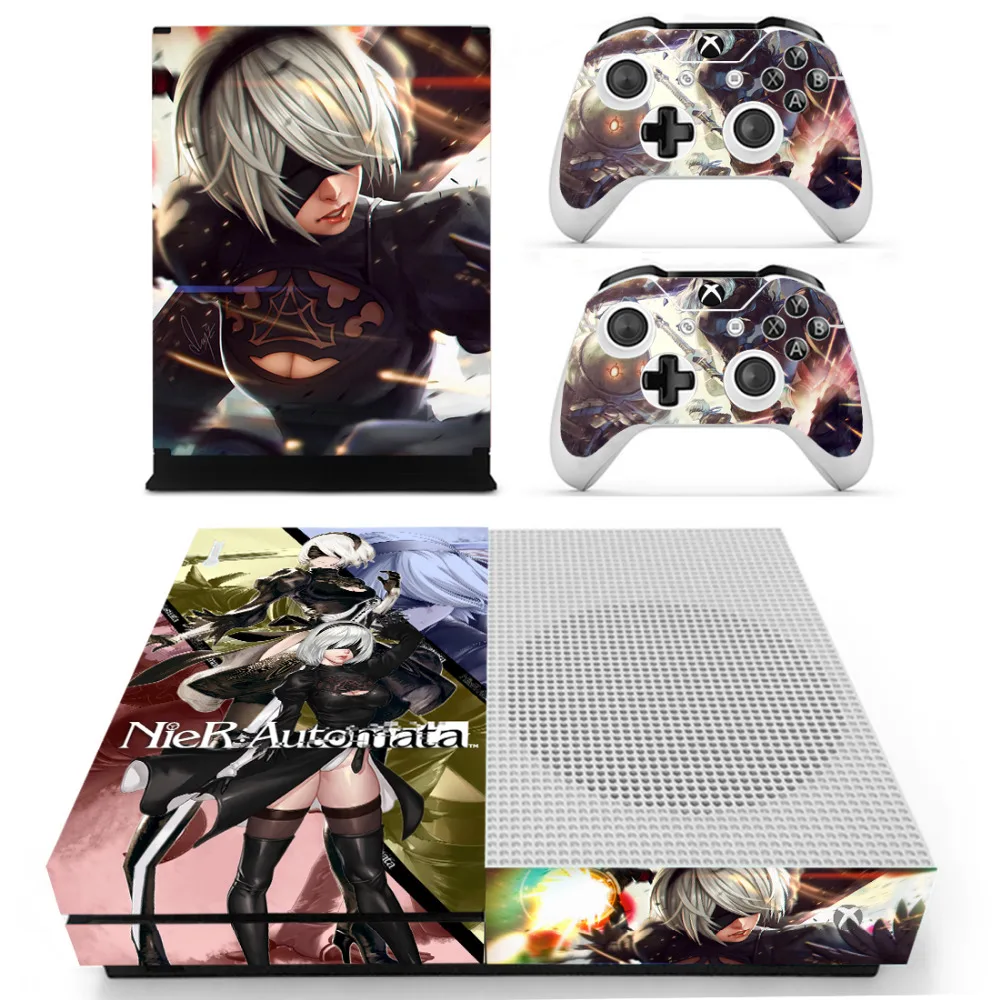 НИР автоматов кожи Стикеры наклейка для Xbox One S консоли и контроллеры тонкий s