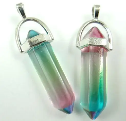 Натуральный Камень Бирюза опал кварц кристалл тигровый глаз подвески для diy