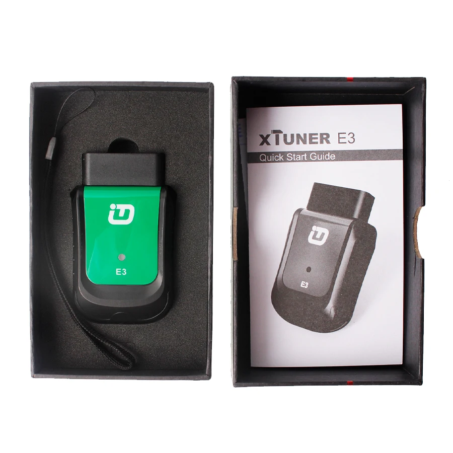 XTuner E3 Автомобильный сканер, диагностический инструмент OBDII Diag/Exp/Main. Сервисная батарея DPF Reset и т. Д. Замените диагностический инструмент Vpecker на.