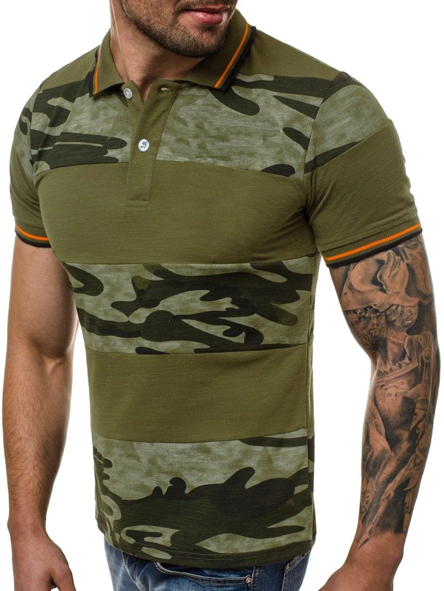 Мужская рубашка поло новинка 2020 летняя короткий рукав отложной воротник тонкие