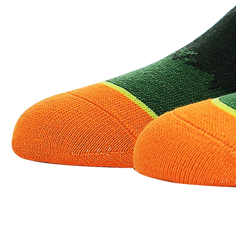 PEONFLY Beautiful Cotton Men's Socks Autumn And Winter Compression Colorful Square Happy Dress Men Size | Мужская одежда