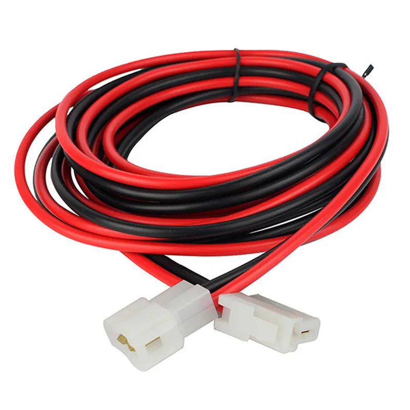 

2pcs NEW 3m Removable Separation Extension Power Cord Cable for Radio Walkie Talkie Car Radio for Yaesu TM-271/471 FT-1807/7900