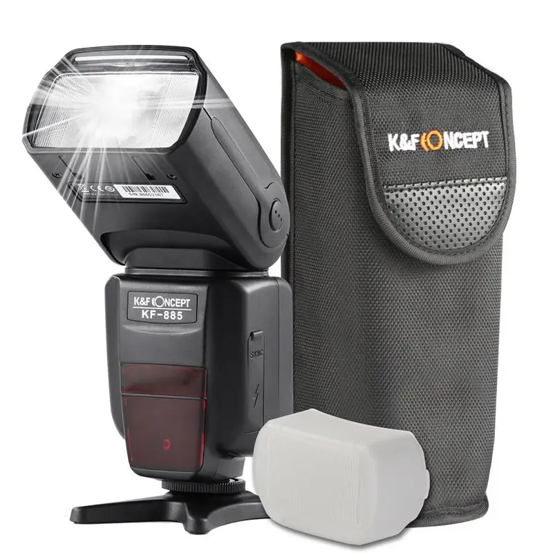 K &amp F концепция Kf-885 Ttl Speedlite универсальная вспышка 1/8000S Hss беспроводной мастер/Slave