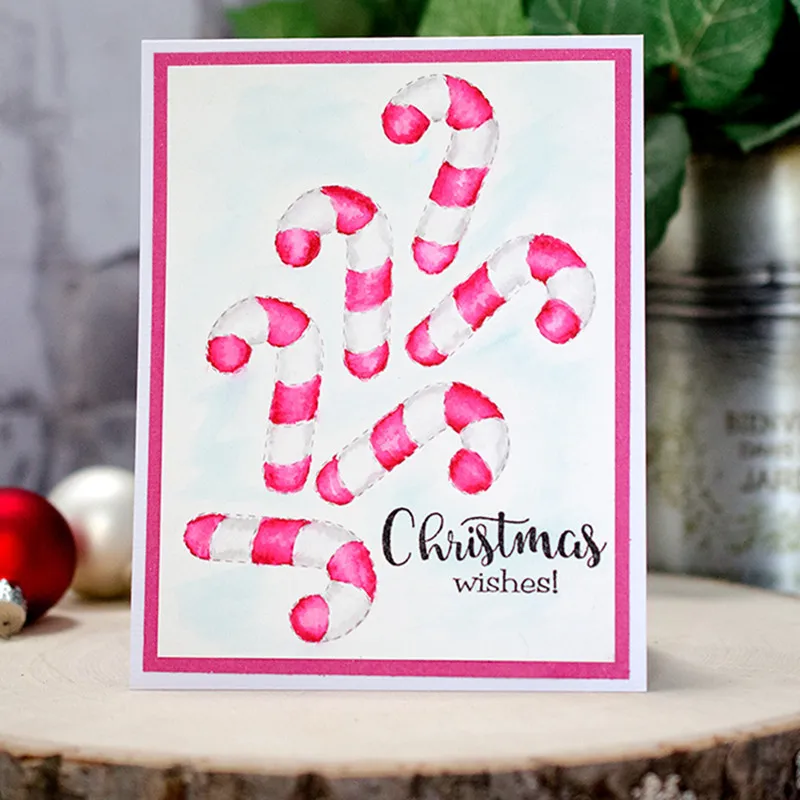 Christmas Candy Bar Metal Cutting Dies Stencils for DIY Scrapbooking Paper Craft Stamps Die Cut Card Making Xmas Gift | Дом и сад
