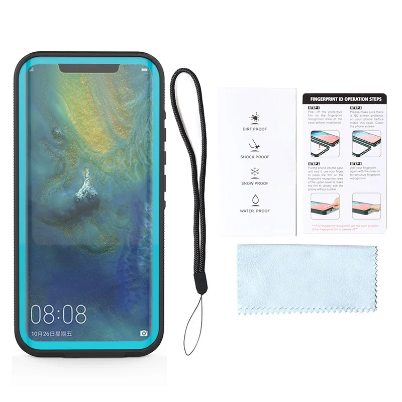 Чехол для Huawei P30 P30Pro P20 Pro водонепроницаемый чехол плавания и дайвинга IP68 Lite Mate 20Pro |
