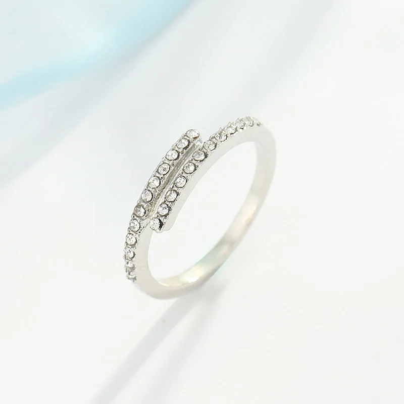 SEIALOY Dropshipping Fashion Meteor Flash Zircon Brands Rings For Women girl Friendship Memorial Jewelry Ring Gift | Украшения и