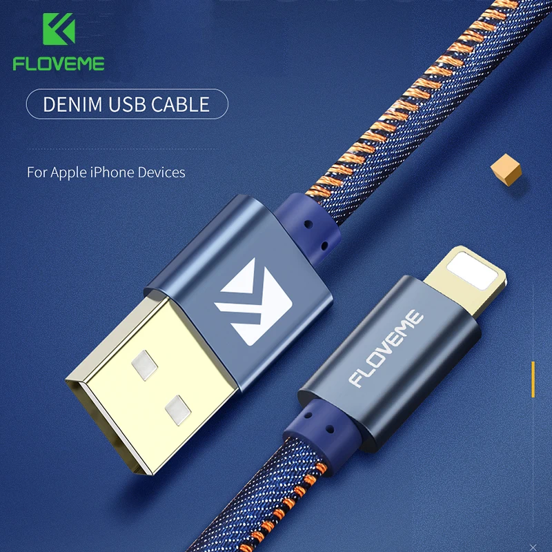 USB кабель FLOVEME для iPhone XS Max XR X 8 7 Plus зарядное устройство быстрой зарядки 6 6S 5S SE