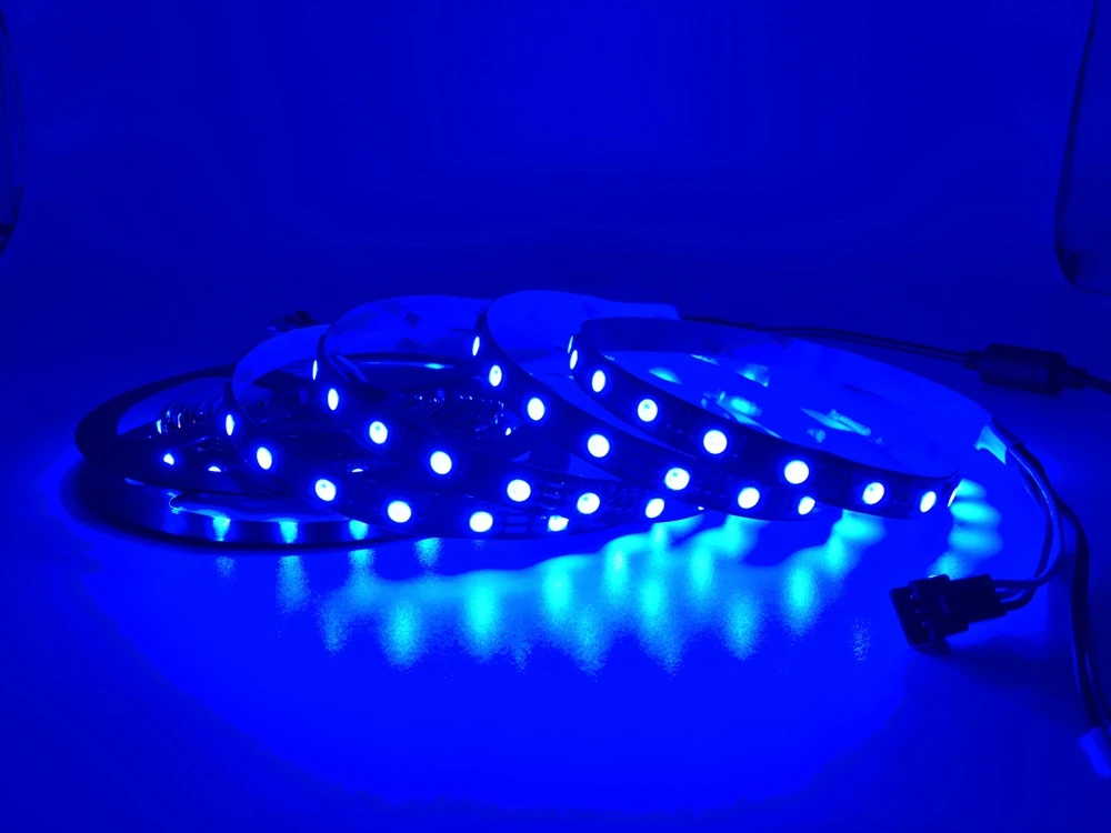 SK6812 5050SMD RGBW(Similair WS2812b) 4 в 1 DC12V индивидуальная Светодиодная лента IP30/IP65/IP67 60 светодиодов/Pisxels/m