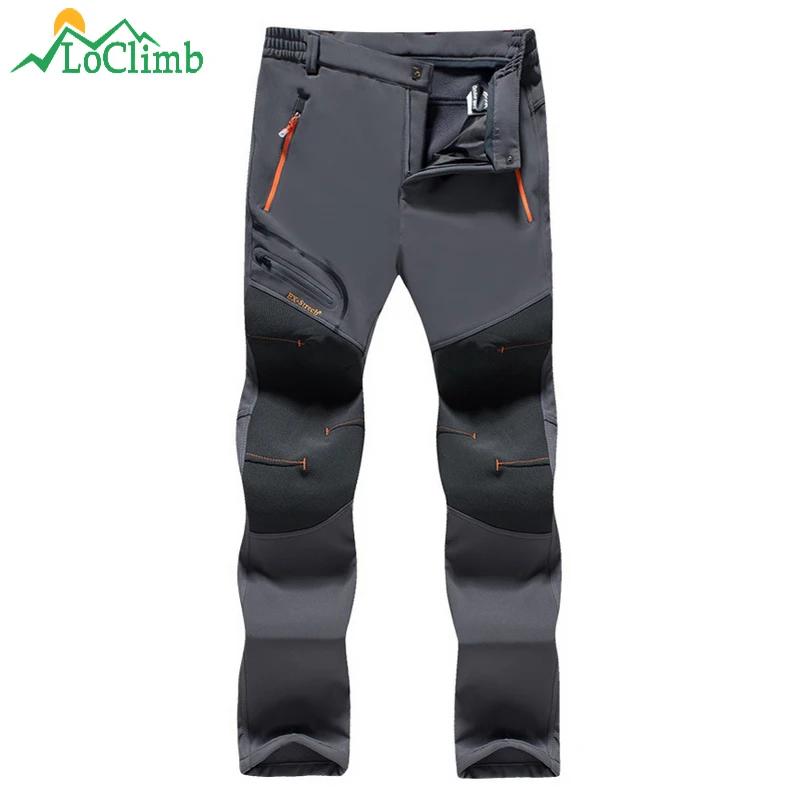 Женские зимние брюки LoClimb непромокаемые ветрозащитные флисовые для походов