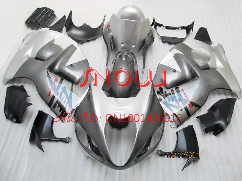 

Gray/White for Hayabusa GSXR1300 96-07 GSX R1300 GSXR 1300 GSX-R1300 96 97 98 99 00 01 02 03 04 05 06 07 Fairing Kit