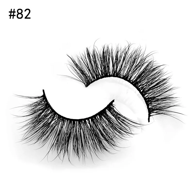 SHIDISHANGPIN 100% Handmade Eye Lashes 3D Real Mink Makeup Thick Fake False Eyelashes With Glitter Packing | Красота и здоровье