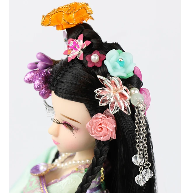 Бесплатная доставка китайские древние мифы игрушки BJD модель макияж улыбка куклы