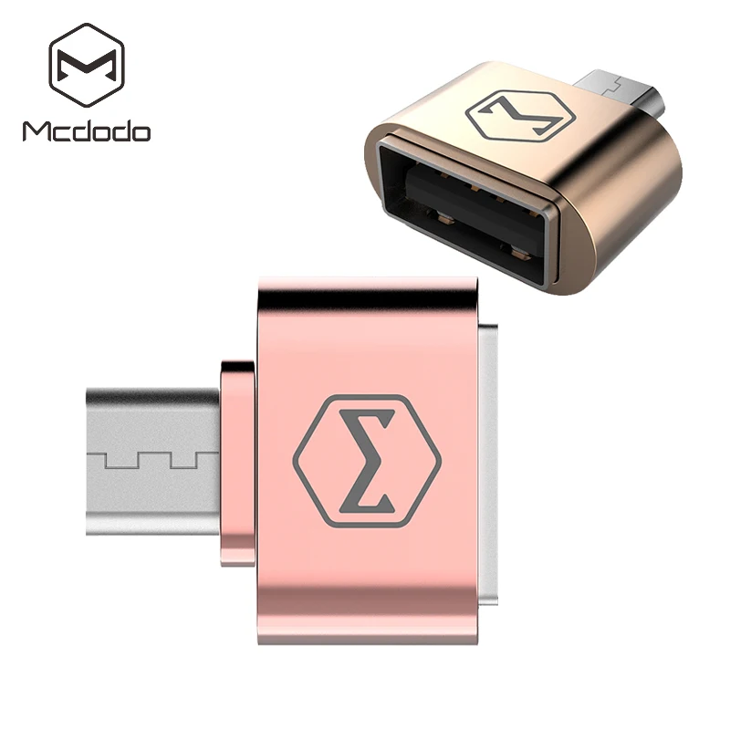 Mcdodo OTG Micro USB кабель адаптер 2 0 конвертер для Мобильный телефон Android Samsung планшетный