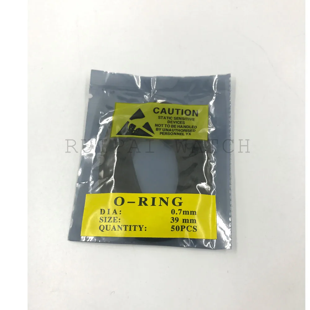 0.7mm 50pcs 36mm-40mm O Ring Rubber Seal Washers Waterproof Round Watch Gaskets | Наручные часы