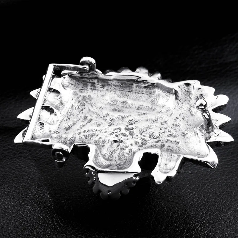 Стальной солдат Прямая поставка и оптовая продажа стальной панк-ремень с пряжкой