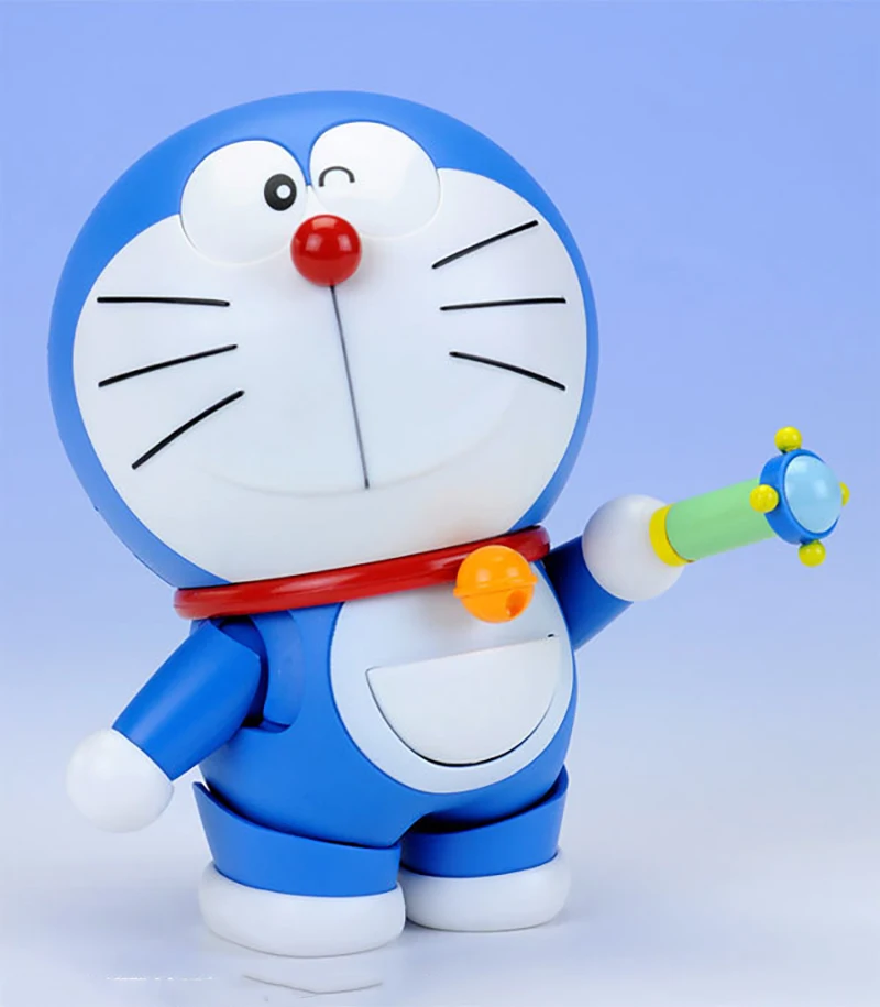 Высота каблука 10 см Nobi робот Pokonyan фигурка Doraemon трех типов лица пять пар глаз фигурку ПВХ игрушки для детей, подарок
