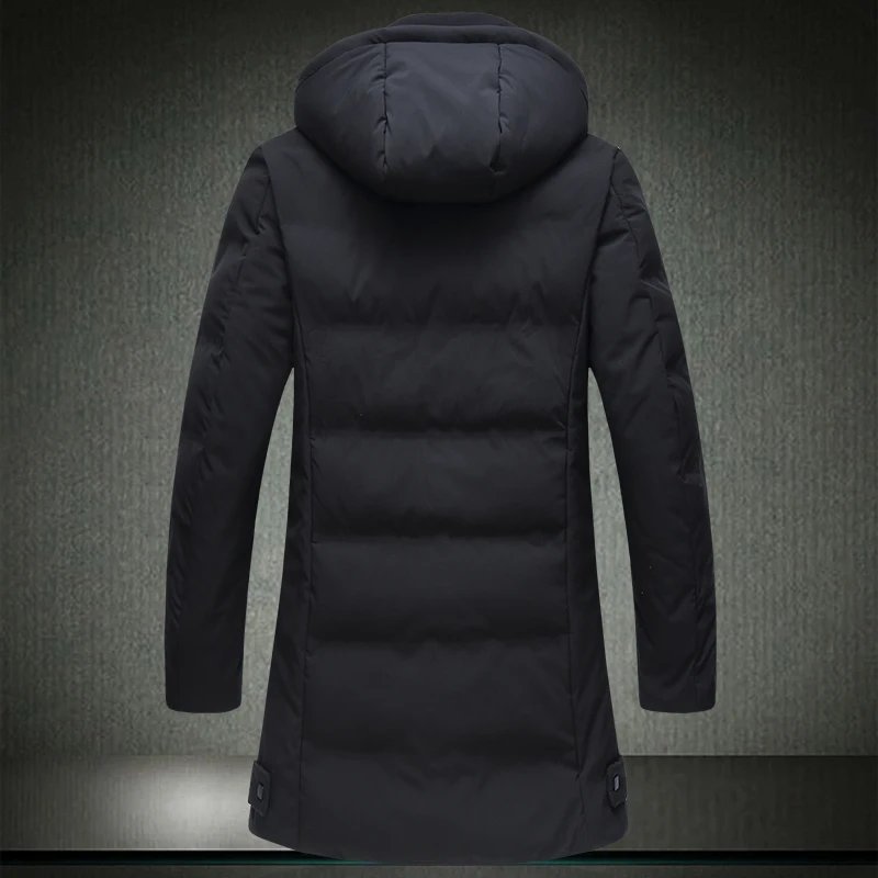 Очень хорошее качество 2019 Новинка зимы для мужчин Куртка с капюшоном девочек