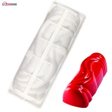 SHENHONG силиконовые формы антипригарные гофрированные спирали DIY Кондитерские закуски десерт кекса выпечки Плесень украшения инструменты торт лоток SHENHONG силиконовые формы антипригарные гофрированные спирали DIY Кондитерские закуски десерт кекса выпечки Плесень украшения инструменты торт лоток