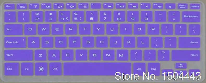 Силиконовая форма для спектр X360 13 G2 13-4116Tu 13-4129Tu 13-4110Nd 13,3 дюймов чехол для клавиатуры ноутбука протектор - Цвет: purple