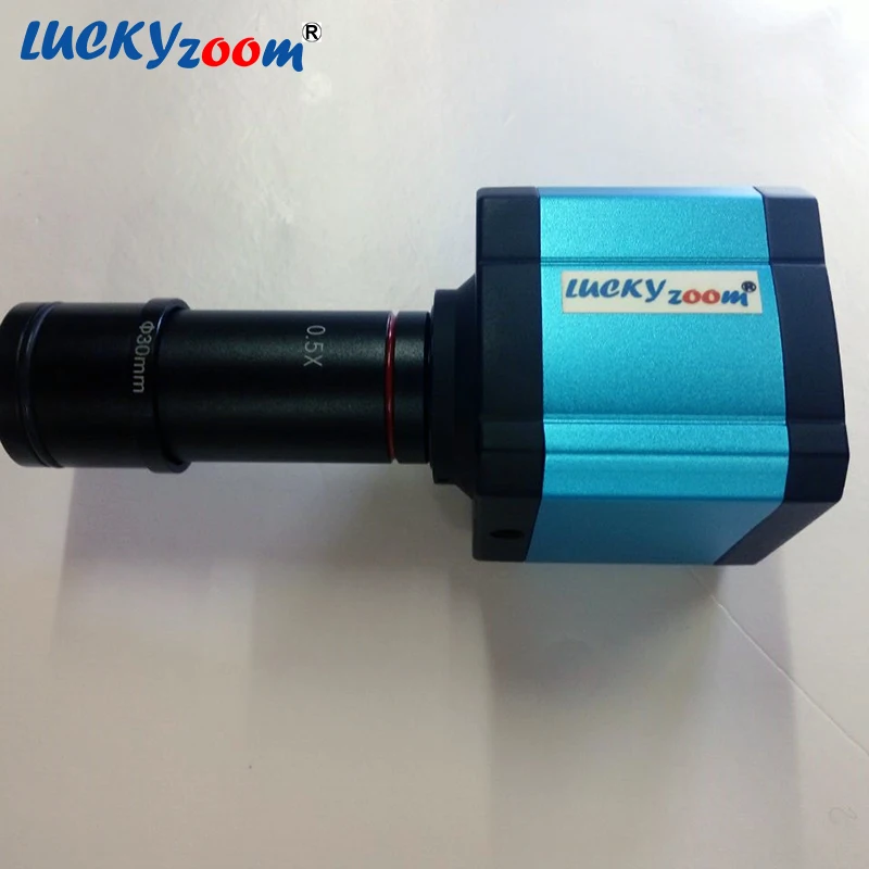 Объектив для микроскопа 0.5X C Mount 23 2 мм 30 5 CCD CMOS камера адаптер цифровой окуляр
