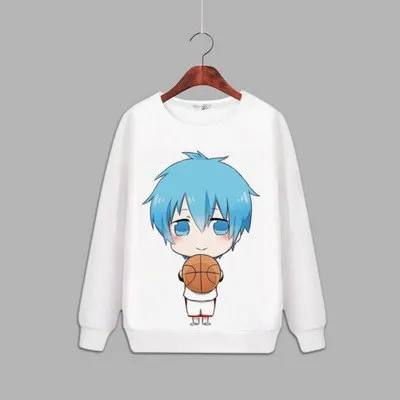 18 Kuroko no Basuke SEIRIN Kuroko Tetsuya аниме печатных толстовка унисекс с длинным рукавом TEIKO член флис топы толстовки для осени - Цвет: 18