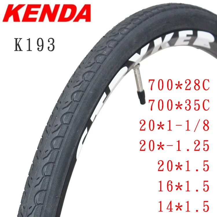 Bicycle tires K193 700*28C road bike 16 18 20 26*1.5 BMX folding bike semi-optical bicycle tires high quality hot sale