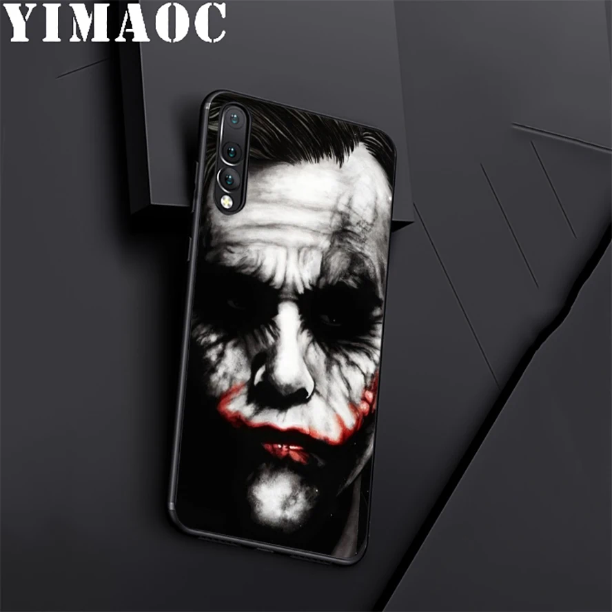 YIMAOC Joker The Dark knight Soft Silicone Case For Huawei Honor Mate 10 P20 P10 P9 P8 P Smart Y6 6A 7A 7X 7C Lite Pro 2017 2018 |