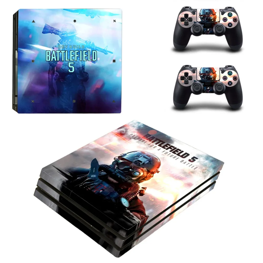 Игра боя 5 V PS4 Pro кожи Стикеры наклейка для Игровые приставки 4 консоли и 2