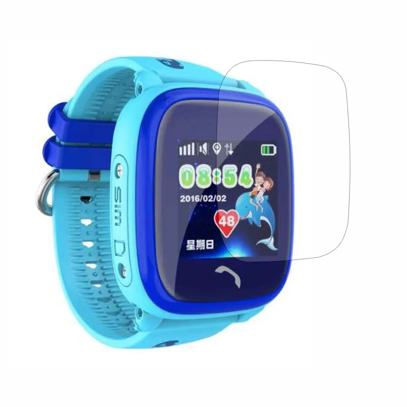 For DF25 Прозрачная защитная пленка для экрана для DF25 DF27 DF31 умные часы gps трекер расположение детские дети ребенок sos умные часы - Цвет: For DF25