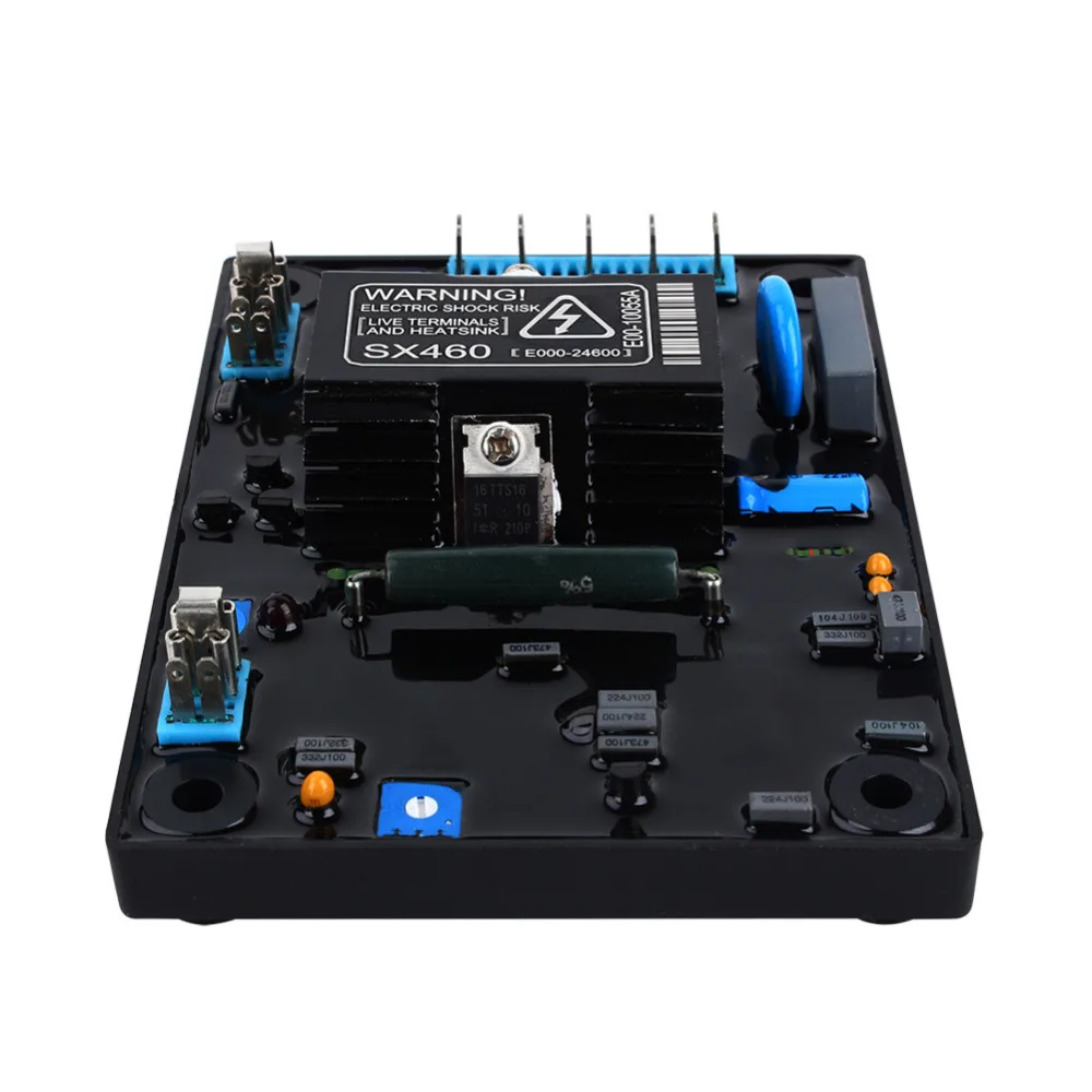 Генератор автоматический регулятор напряжения AVR SX460 дизельный генератор часть стабилизатор мощности для генератора