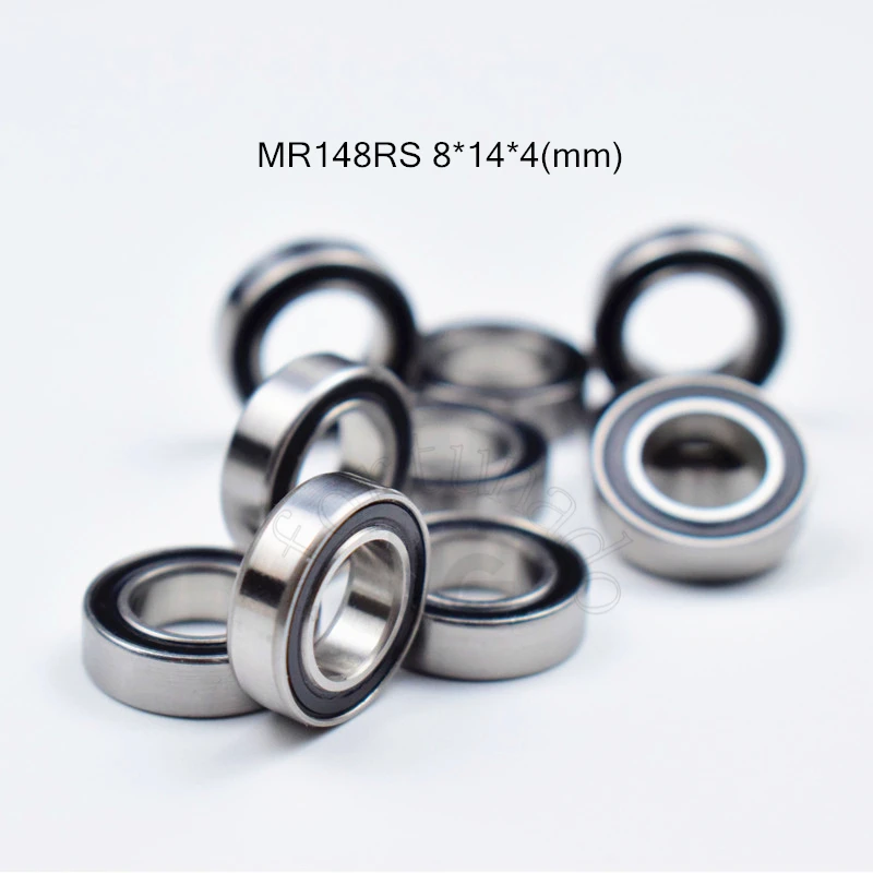 MR148RS 8*14*4 (мм) 10 штук Бесплатная доставка подшипник ABEC 5 резиновое запечатанное